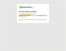 Tablet Screenshot of emediasales.teamworkpm.net